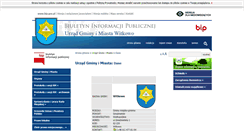 Desktop Screenshot of bip.witkowo.pl